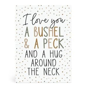 P Graham Dunn "A Bushel & A Peck" Story Board Linkable Frames Decor New